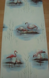 flamingo as creation faro III vinyl vogel behang xx41