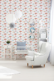 AS Creation Little Love behang Vliegtuigen en Luchtballons 38126-1