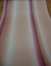 opruiming roze beige streep behang 68