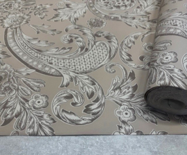 Duca Design Vliesbehang met Chinees Damask Motief