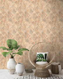 Dutch Nomad behang Gold Leaf A47706