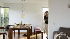 Uni Behang Streepmotief 93730-1