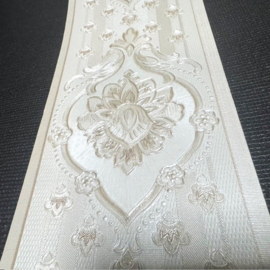 klassiek rand creme glim ornamenten
