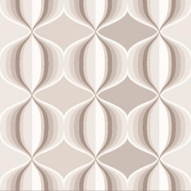 Esta Home Bubbles 135434 gebroken wit beige behang