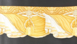 paleis behangrand klassiek draperie