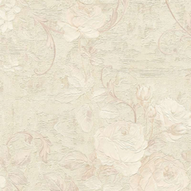 Engelse bloemen behang 37224-4