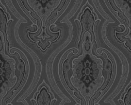 Barok grijs taupe behang vlies 96107-2