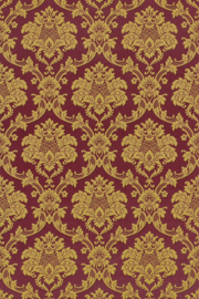 Barok behang rood goud rasch trianon 505368