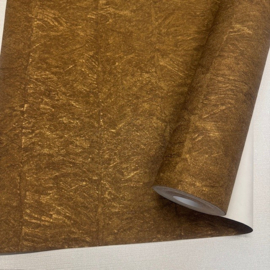 Goud vliesbehang industriële behang 70cm breed vintage