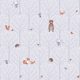 AS Creation Little Love behang Bosdiertjes 38119-1