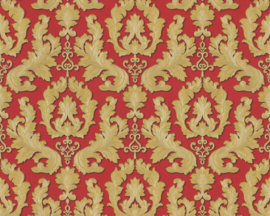 rood goud barok behang klassiek 36163-6