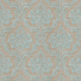 Barok behang blauw 36716-4