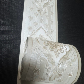 klassiek rand creme glim ornamenten