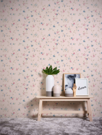 landhuis stijl bloemen behang 39071-1