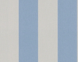 AS Creation Elegance strepen beige blauw behang 9483-11