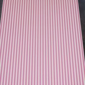 cozz kids 4005 wit roze streepjes behang