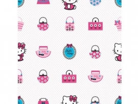 hello kitty roze meisjes disney behang