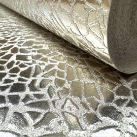 Retro Chic: Zilver Aluminium Effect voor een Glanzende Uitstraling