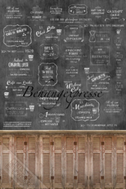 Behangexpresse COLORchoc Wallprint Coffeehouse INK 6080