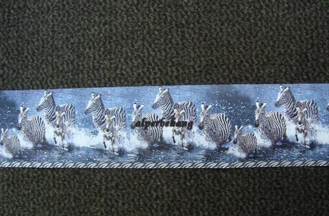 Consequent Auckland Laster dieren zebra blauw behangrand zelfklevend | BEHANGRANDEN | ABCBEHANG de  grootste behangwinkel van nederland direct uit voorraad leverbaar