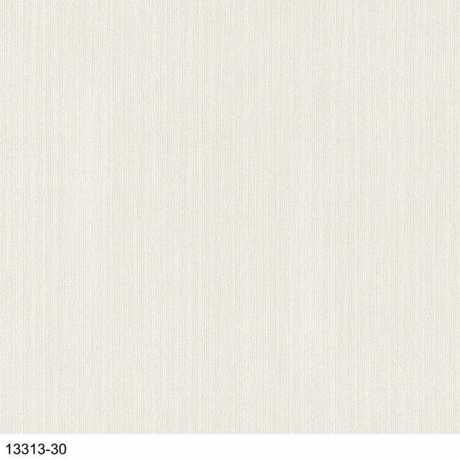 Uni Creme lijntjes Behang met glitter  13313-30