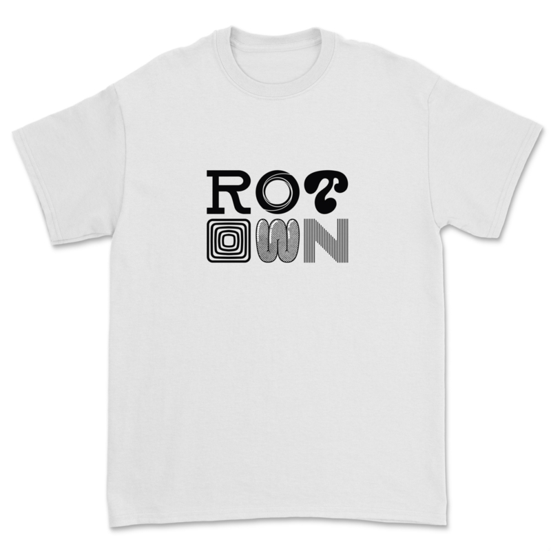 Rotown Letters - Groot (zwarte letters)