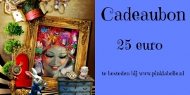 Cadeaubon 25 euro