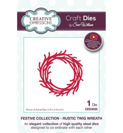 Creative Expressions CED3055 Rustic Twig Wreath