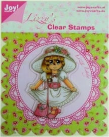 Joy Crafts LL art. 6410-0003 clear stamp Lizzy Lady.