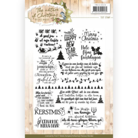 Clearstamp Marieke Design art. PMCS 10020  The nature of Christmas