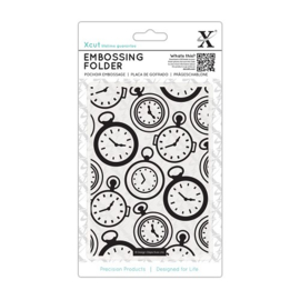 X Cut embossingfolder pocket watch. art XCU 515137