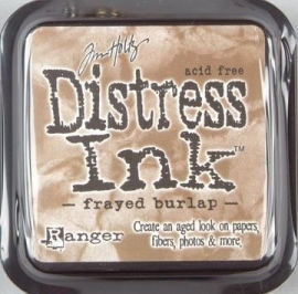 Distress Inkt Tim Holtz - Ranger   Art.  Krs. 0620   Fryed Burlap