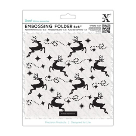 X CUT embossingfolder Raindeer art.  XCU 515907