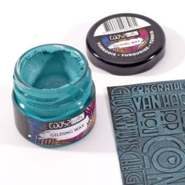 Coosa gilding wax  20ml kleur Metallic blue