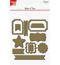 Joy crafts  snijmal   art 6002/1175 Labels &tags