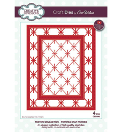 Creative Expressions CED3092 Twinkle Star Frames