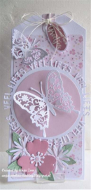 Marianne design LR0746 Butterfly gedetailleerd