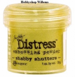 distress pow. Tim Holtz./ Ranger Shabby Shutters. krs.art.            op voorraad aanwezig afhaalkorting 10%