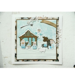 Marianne Design collectable art. 1395 Nativity Kerststal