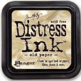 Distress Inkt Tim Holtz - Ranger Art.  Krs. 0603    Old Paper