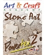 Technieken Powertex stone art dvd  duurd 70 min. op voorraad 1