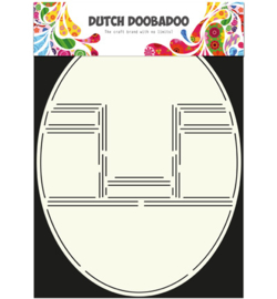 Dutch DooBaDoo 470713304 Card Art Pop up card oval