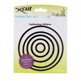 X CUT Nesting die f-it  art. 503005 Circle  voorraad 1x  Afhalen in onze winkel  € 10,95