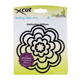 X CUT Nesting die f-it  art. 503002  Bloom  voorraad 2x (Afhalen in onze winkel kost deze  € 10,95)