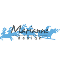 Marianne Design Santa is coming LR0495