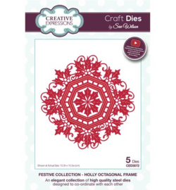 Creative Expressions CED3072 Holly Octagonal Frame