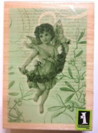 Inkadinkado stamp cherub