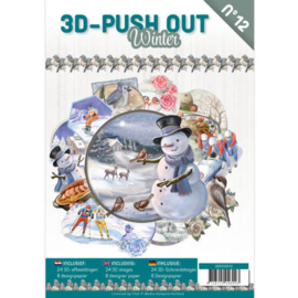 3-D Push out no 12 art. 3DPO10012 Winter