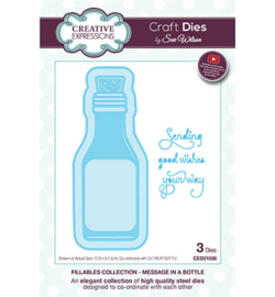 Craft dies Bottle CED 21008