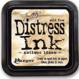 Distress Inkt Tim Holtz - Ranger  Art.  Krs. 0601  Antiek Linnen